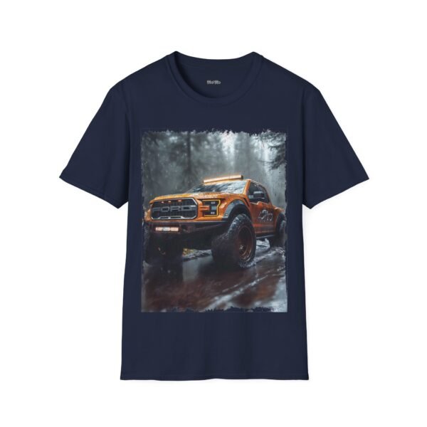 Unisex T-Shirt - Orange Ford Raptor Design by Ford Fam - Image 59