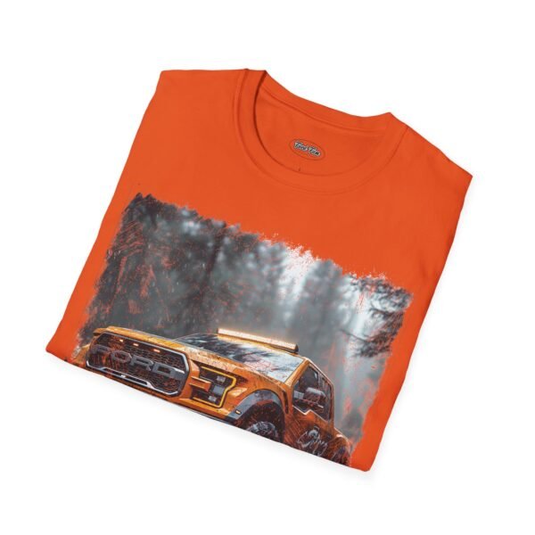 Unisex T-Shirt - Orange Ford Raptor Design by Ford Fam - Image 54