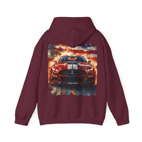 Shelby Mustang Flames Hoodie - Image 14