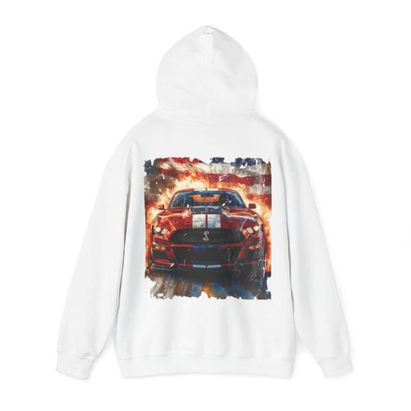 Shelby Mustang Flames Hoodie - Image 4