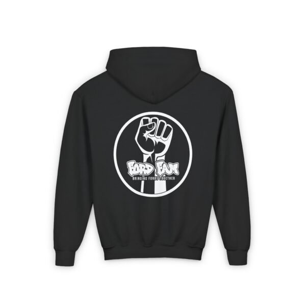 Hoodie - Ford Fam Graffiti Fist Design - Youth Heavy Blend Sweatshirt - Image 6