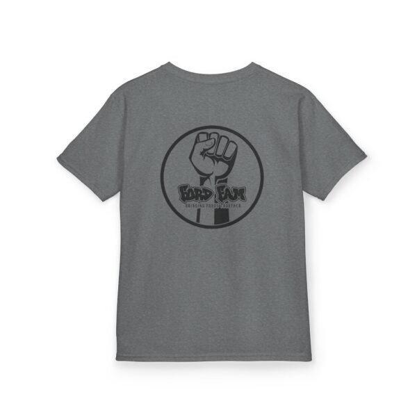 Kids T-Shirt Ford Fam Graffiti Fist Design - Image 48