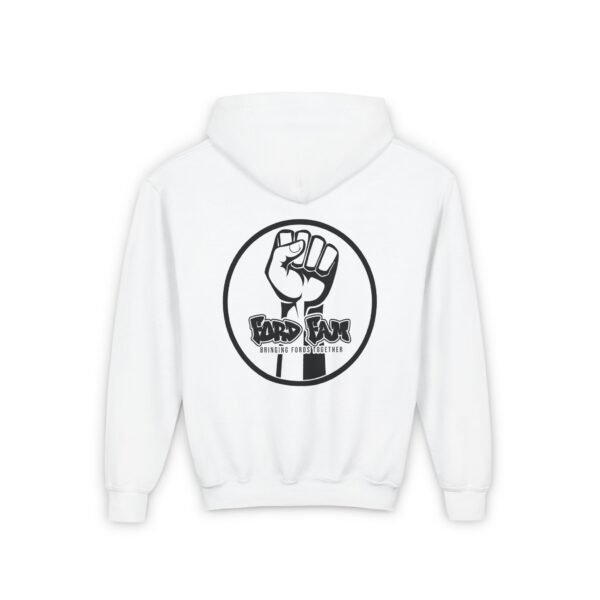 Hoodie - Ford Fam Graffiti Fist Design - Youth Heavy Blend Sweatshirt - Image 4