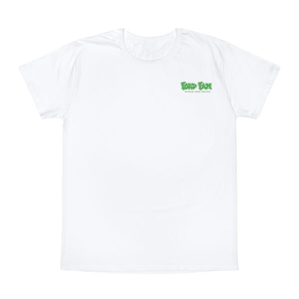 Iconic T-Shirt - Ford Fam Green Graffiti Text Logo Design 'Bringing Fords Together' - Image 5