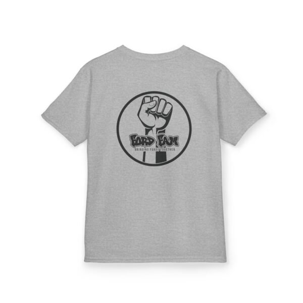 Kids T-Shirt Ford Fam Graffiti Fist Design - Image 20