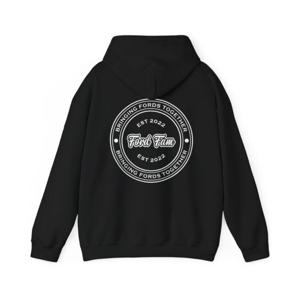 Hooded Sweatshirt - Original Ford Fam Logo Large on Rear - Image 15