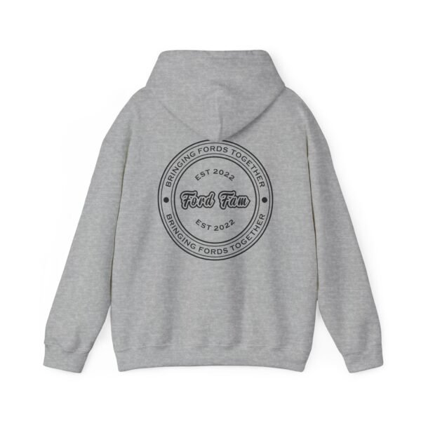 Hooded Sweatshirt - Original Ford Fam Logo Large on Rear - Image 38