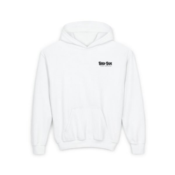 Hoodie - Ford Fam Graffiti Fist Design - Youth Heavy Blend Sweatshirt - Image 3