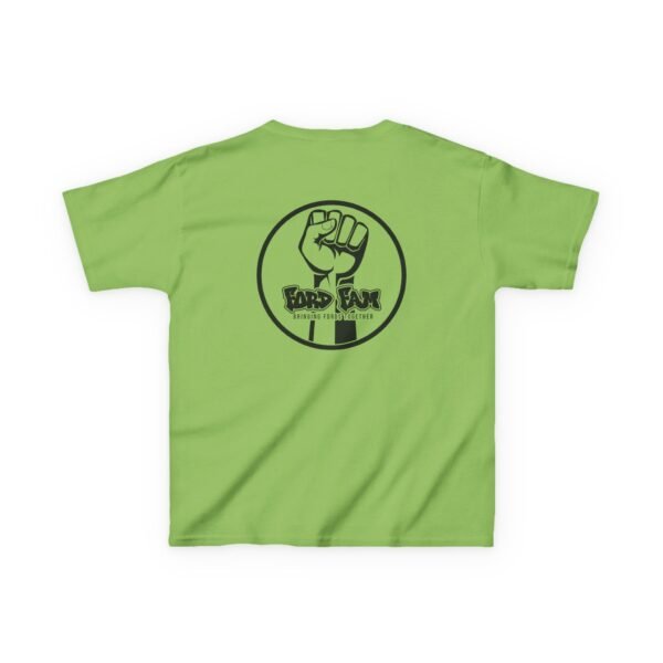 Kids T-Shirt Ford Fam Graffiti Fist Design - Image 38