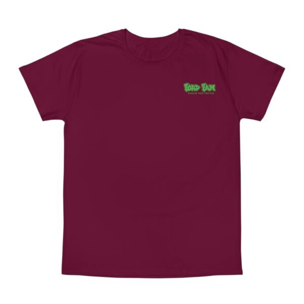 Iconic T-Shirt - Ford Fam Green Graffiti Text Logo Design 'Bringing Fords Together' - Image 21