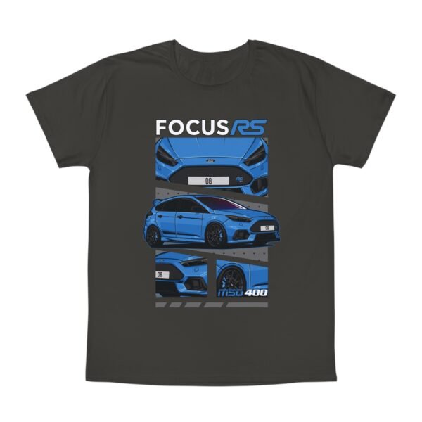 Ford Focus RS MK3 MSD 400 Unisex T-Shirt Design 1 - Image 13