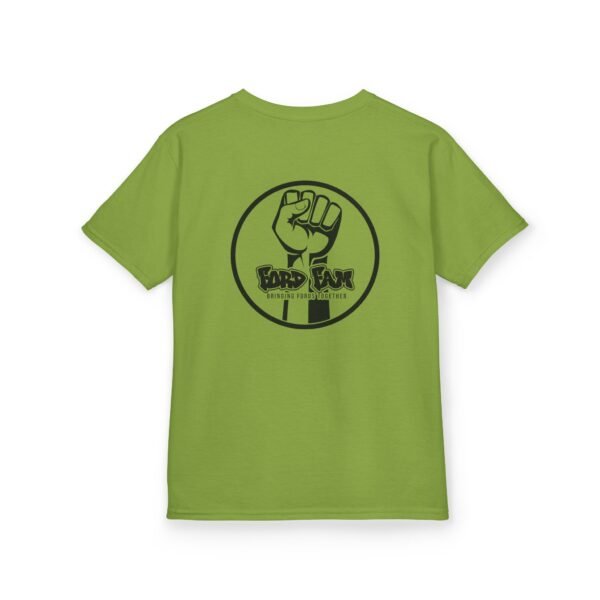 Kids T-Shirt Ford Fam Graffiti Fist Design - Image 44