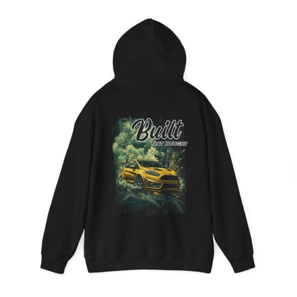 Hooded Sweatshirt 'Built not Bought' Ford Fiesta Design - Image 12