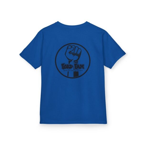 Kids T-Shirt Ford Fam Graffiti Fist Design - Image 68