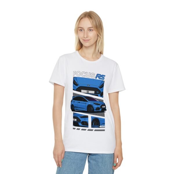 Ford Focus RS MK3 MSD 400 Unisex T-Shirt Design 1 - Image 3