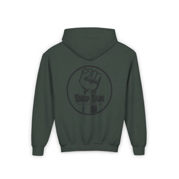 Hoodie - Ford Fam Graffiti Fist Design - Youth Heavy Blend Sweatshirt - Image 14