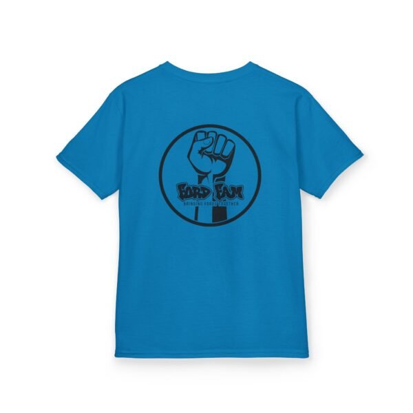 Kids T-Shirt Ford Fam Graffiti Fist Design - Image 60