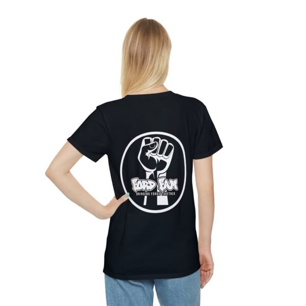 T-Shirt - Ford Fam Graffiti Fist Pump Design Large Logo Print - Image 4